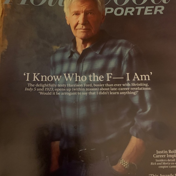 The Hollywood Reporter magazine collectible Oscars Feb 8 2023 Harrison Ford - Picture 3 of 3